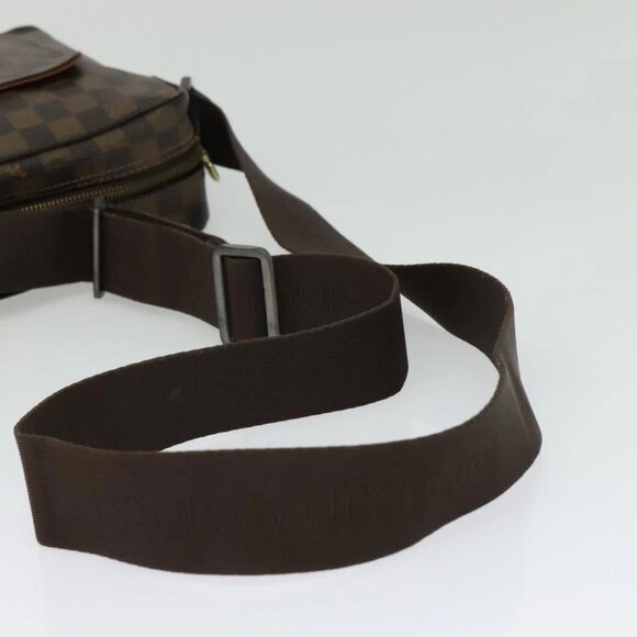 LOUIS VUITTON Damier Ebene Olaf PM Shoulder Bag N41442 LV Auth 138638 - Picture 9 of 16